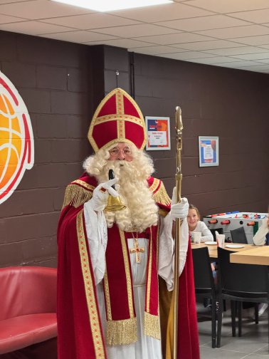 Le grand Saint était de passage à la JS