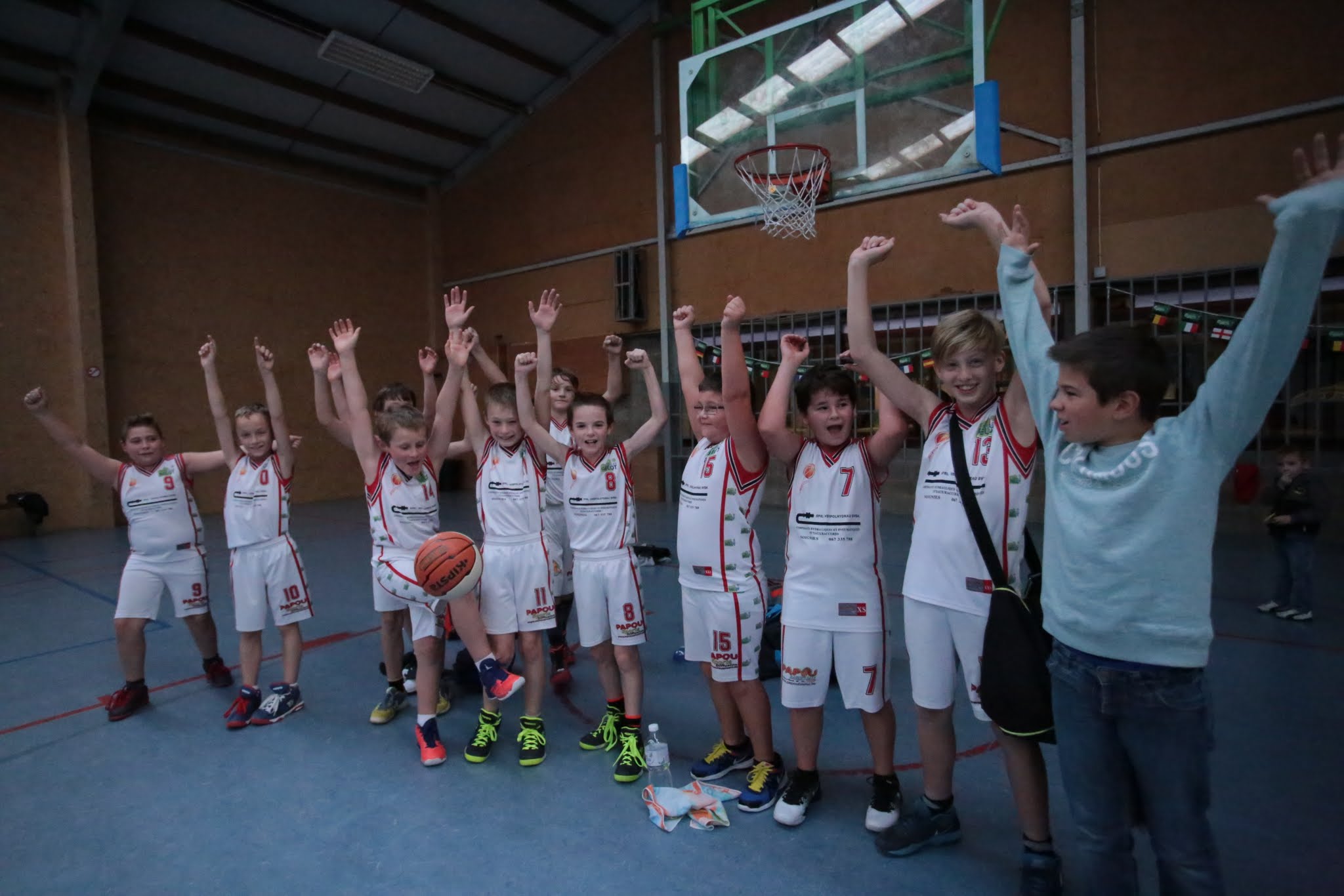 Match U12A contre La Louvière AM le 22 octobre 2016